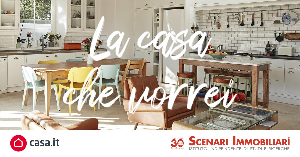 “La casa che vorrei” I desideri, i sogni, le aspettative degli italiani per la casa del domani.