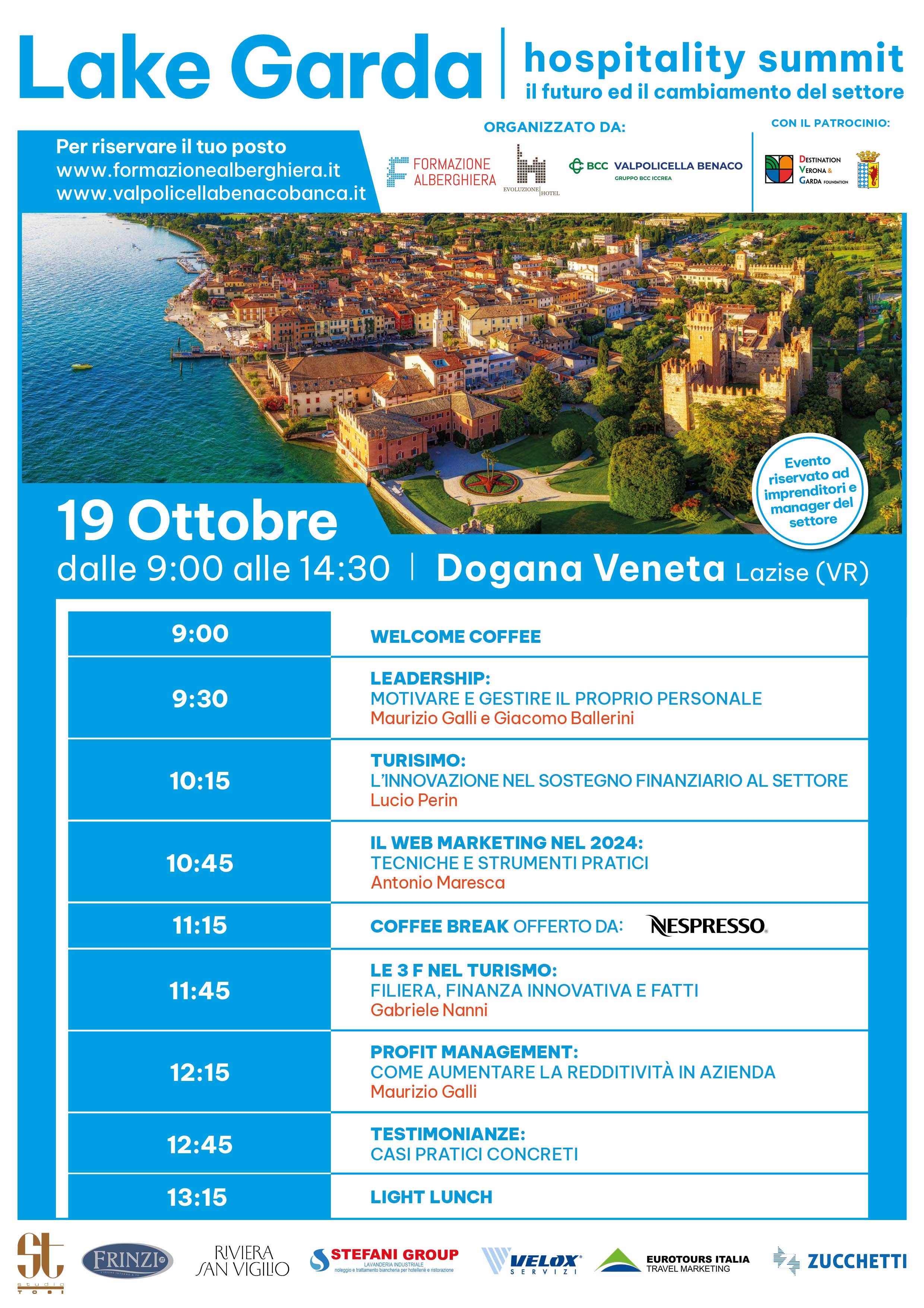 L’esperienza di successo di Velox al Lake Garda Hospitality Summit