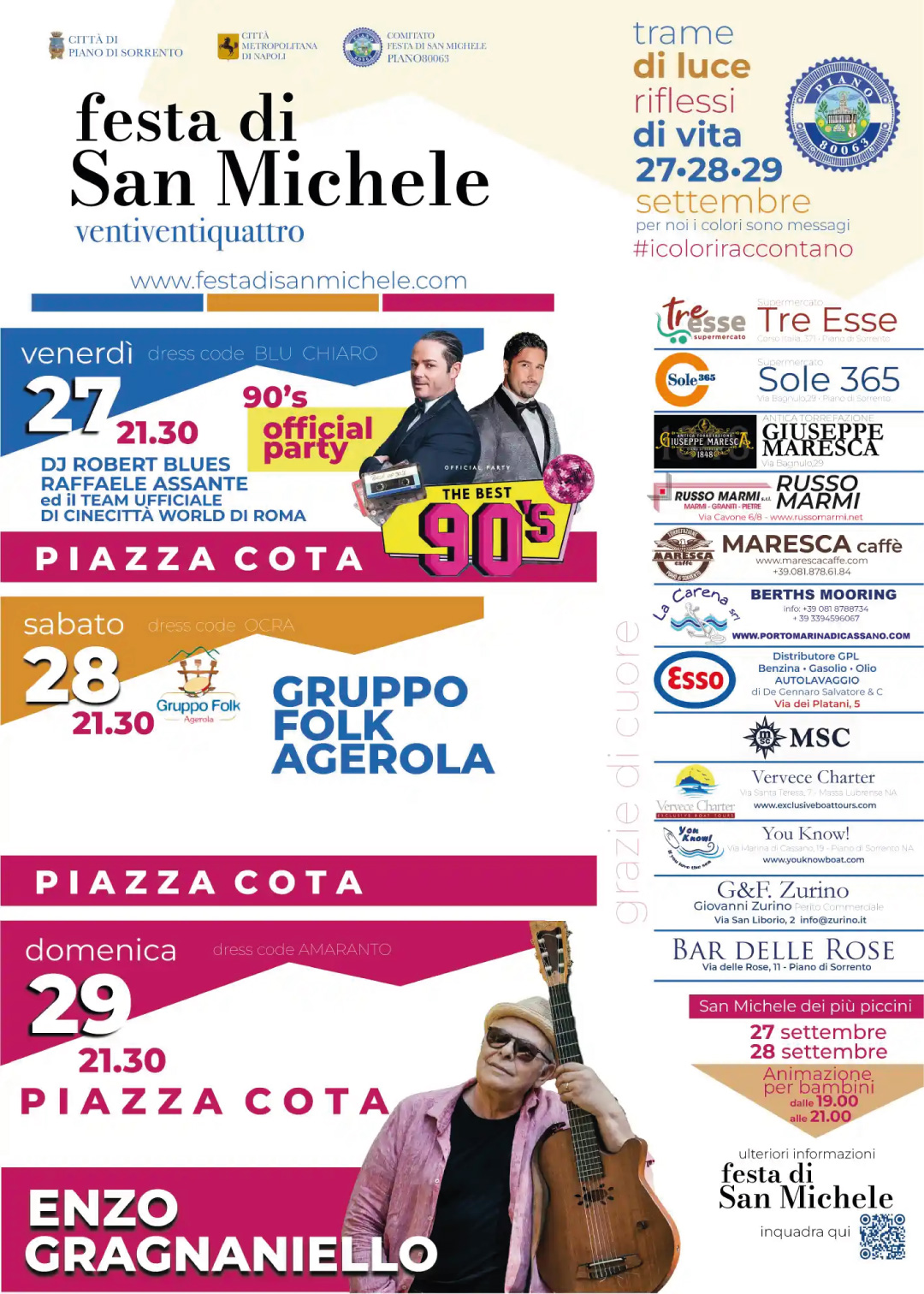 Festa di San Michele 2024 Piano di Sorrento (NA): Trame di Luce e Riflessi di Vita