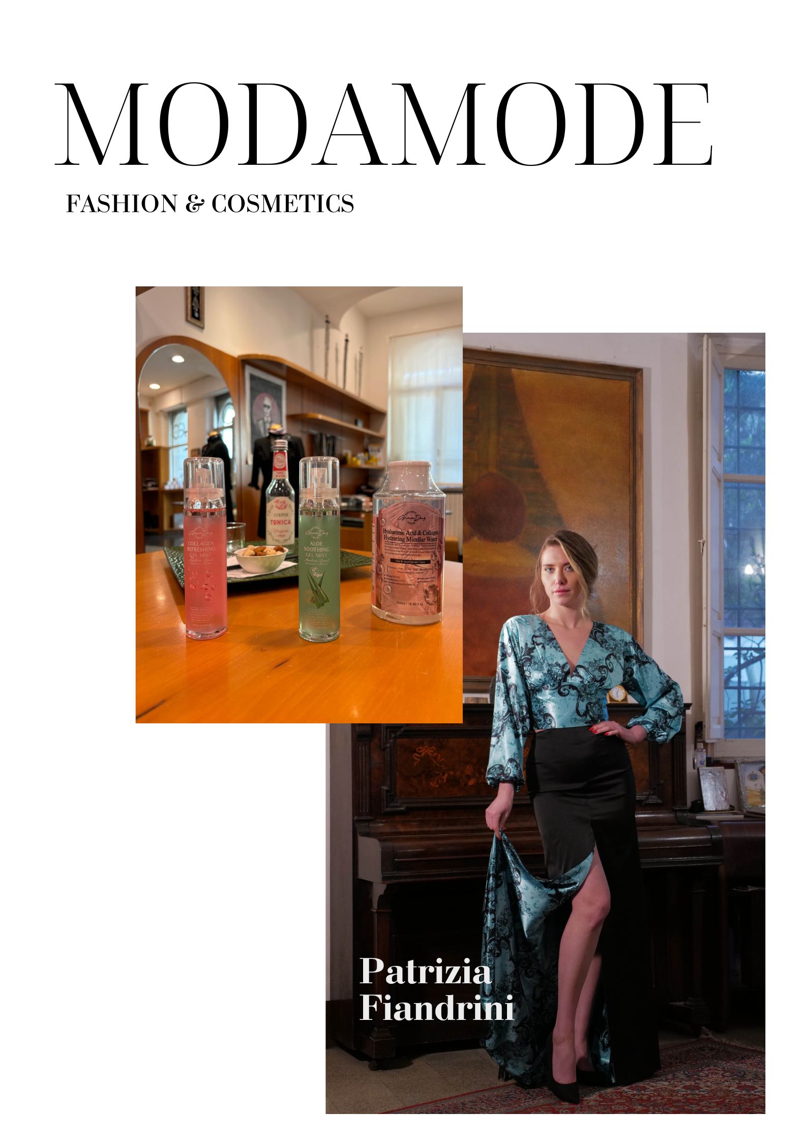 PATRIZIA FIANDRINI plaude MODAMODE, il rebranding che racconta la moda e la cosmetica nelle espressioni più rappresentative a livello internazionale