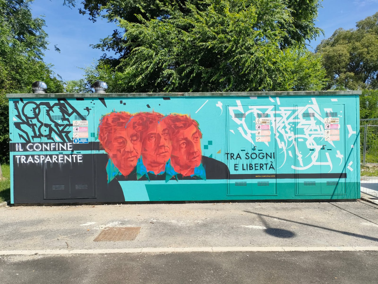 Gorizia, arte murale e salute mentale: a la città incontra i protagonisti del progetto  Dare voce a chi voce non ha