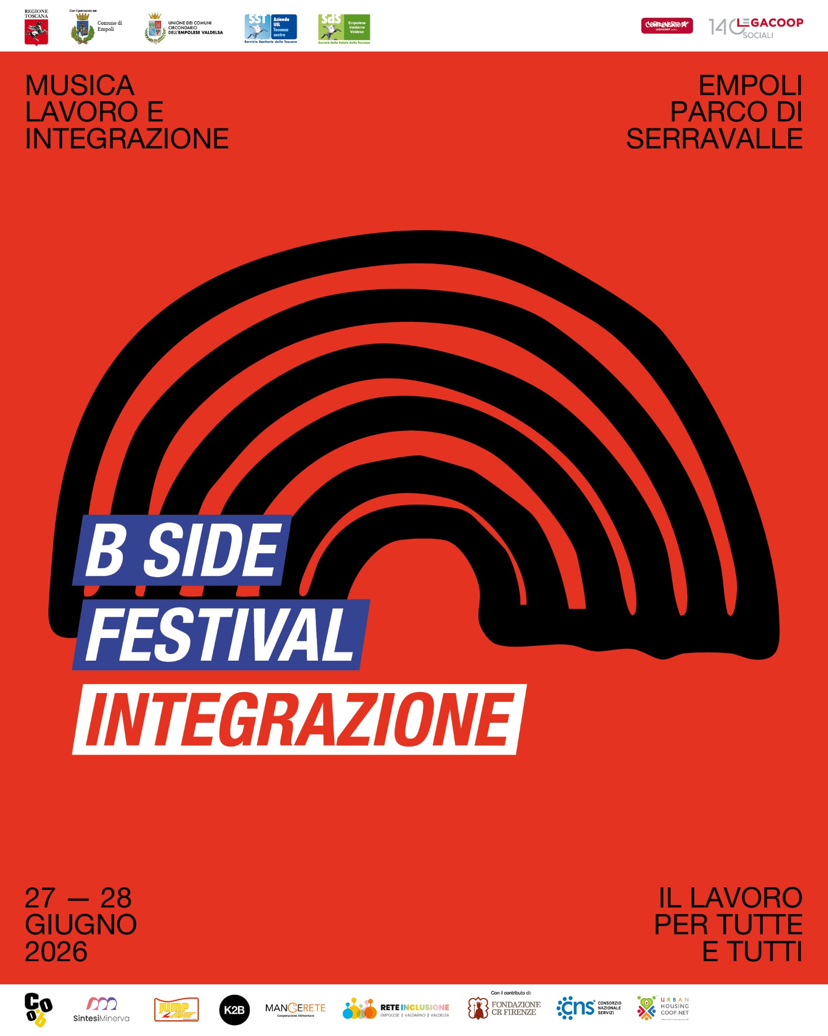 B-Side Festival: riflettori accesi su lavoro e integrazione.