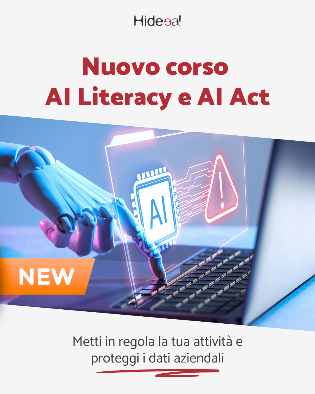 Un corso su AI Literacy e AI Act per mettere in regola professionisti e imprese