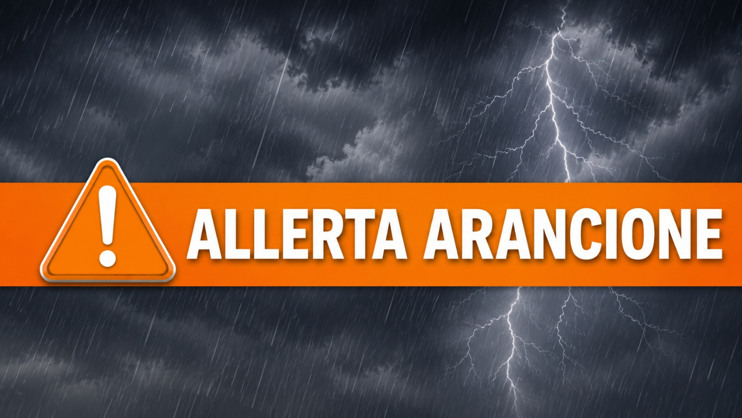 Allerta arancione per temporali: validità per tutta la giornata di martedì 21 luglio
