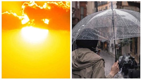 Meteo Italia: caldo al Centro-Sud, in arrivo temporali anche forti al Nord. Le previsioni
