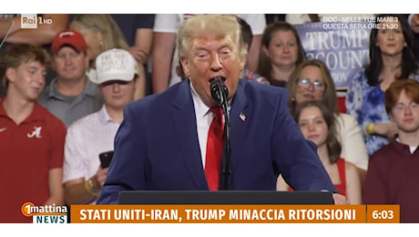 1mattina News 2025/26 - Usa-Iran, nuovi raid e pressioni su Hormuz - 23/07/2026 - Video