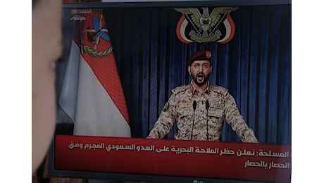 Huthi annunciano embargo marittimo contro l’Arabia Saudita