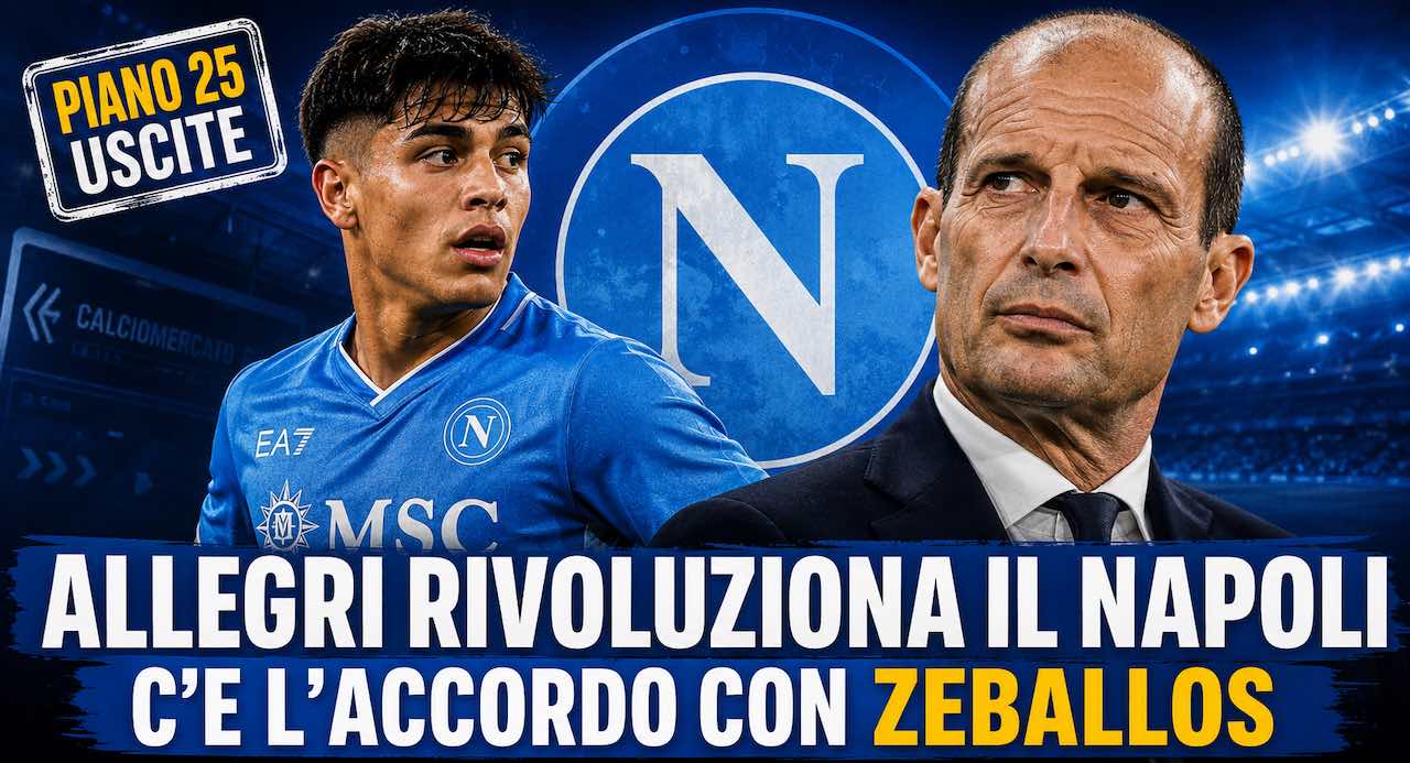 Calciomercato Napoli, Manna accelera: Zeballos e il piano