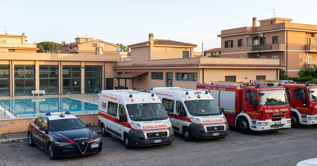 Otto intossicati da cloro in piscina: bambino di 5 anni in condizioni critiche