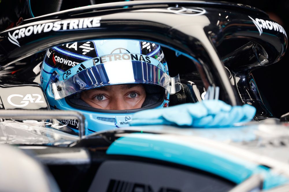 George Russell: “Contatto con Hamilton incidente di gara, ho perso troppa potenza”