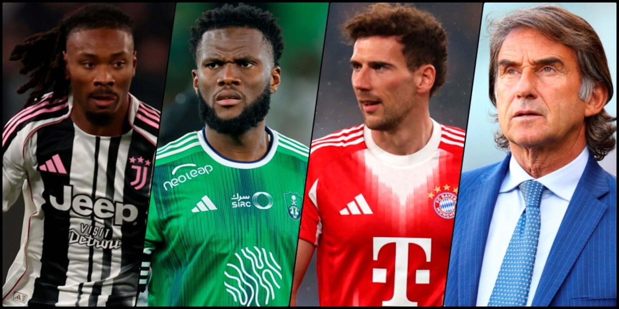 Juve,cheoccasionedalBayern:nuovaideaacentrocampo.SacrificioThuram,KessieeGoretzka...