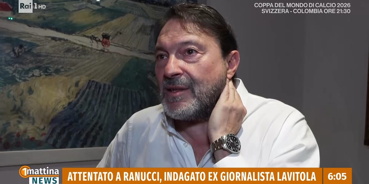 1mattina News 2025/26 - Caso Ranucci, Lavitola indagato come possibile mandante - 07/07/2026 - Video
