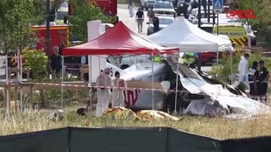 Francia, aereo precipitato: le immagini del velivolo e i tecnici che indagano sull'accaduto
