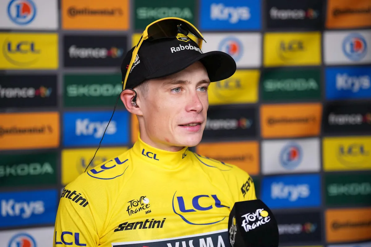 Tour de France 2026, Jonas Vingegaard soddisfatto: Questo tipo di percorso non è proprio il mio preferito, penso di poter essere felice di aver mantenuto la Maglia Gialla
