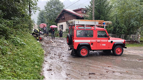 Forte temporale in Valle Germanasca: esondano due ruscelli a Prali [FOTO]