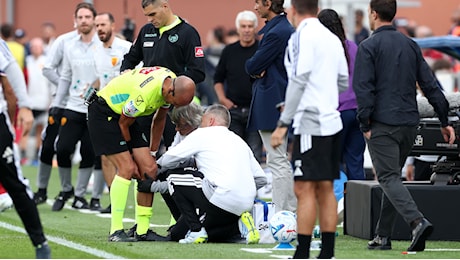 Como-Roma, infortunio al ginocchio per Fabbri: al suo posto entra Sozza