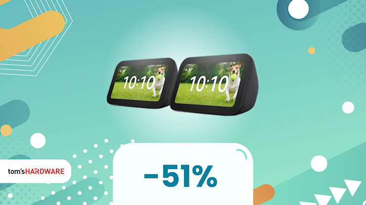 Echo Show 5: comprane 2, uno è praticamente omaggio con il -50% - tomshw.it