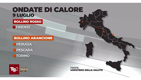 Caldo record in Europa, nuova ondata di calore con picchi fino a 45 gradi