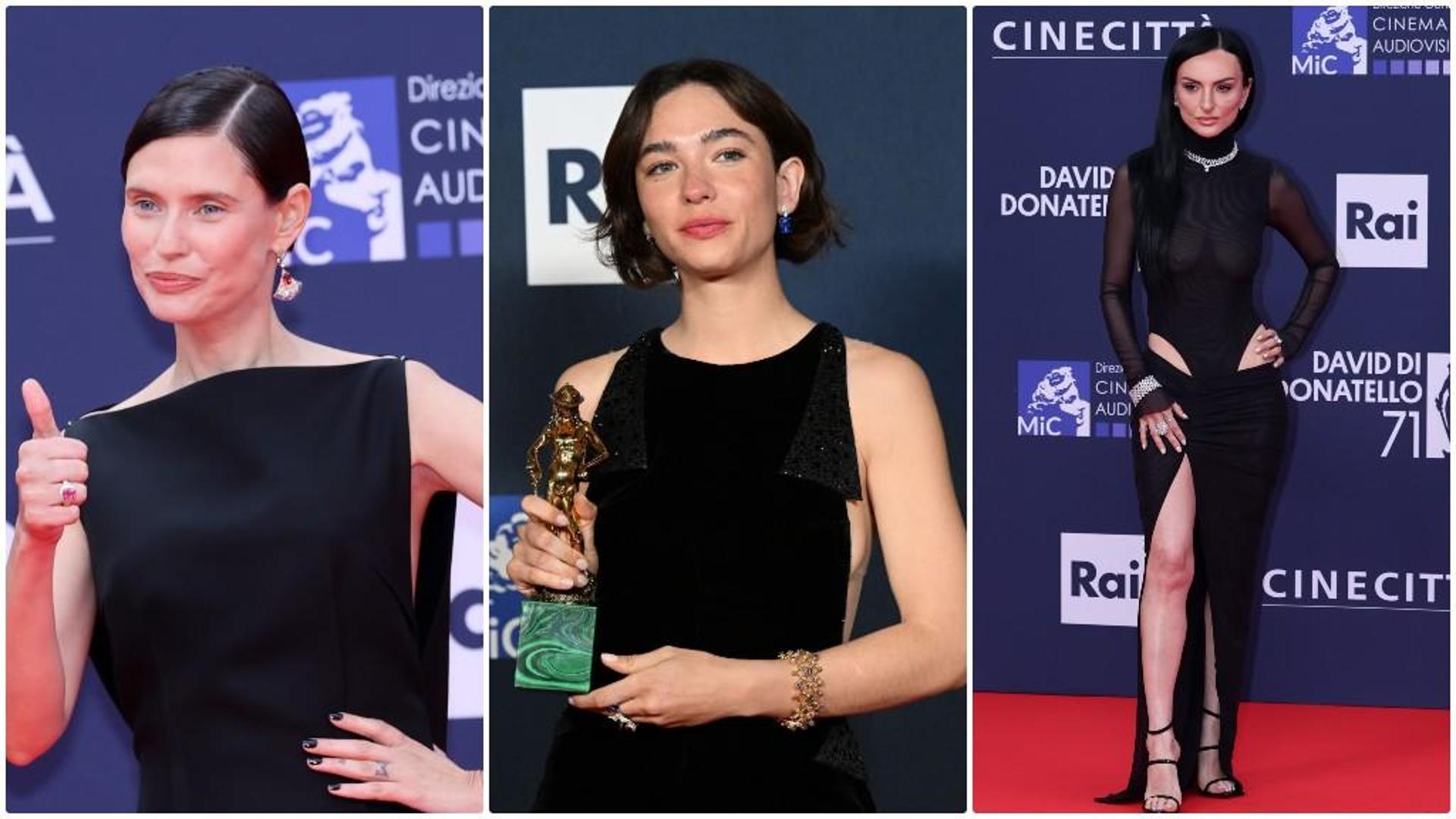 David di Donatello 2026: da Bianca Balti a Matilda De Angelis ad Arisa, domina il total black