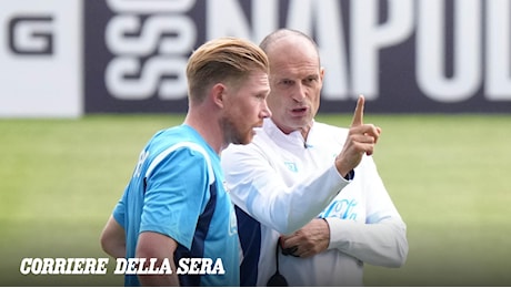 Allegri chiude il caso De Bruyne: “Solo un’incomprensione, o io parlo inglese o lui italiano”