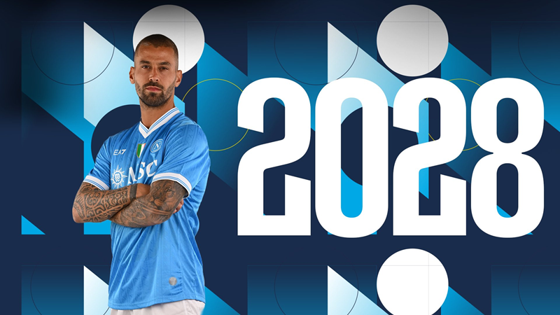Napoli, ufficiale il rinnovo di Spinazzola fino al 2028