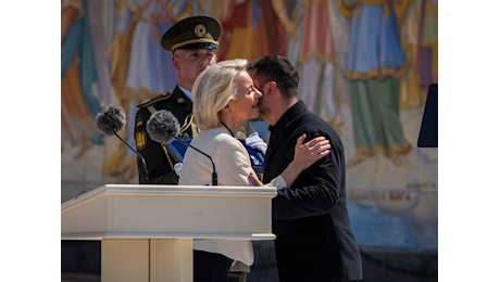 Ue-Ucraina, firmato ilDrone Deal": von der Leyen annuncia un nuovo partenariato per la difesa