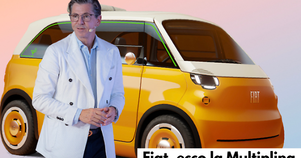 Fiat, ecco la Multiplina (con benedizione... del Papa): vi siete accorti che non è neppure un'auto?