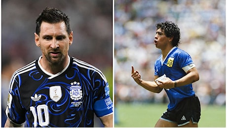 Argentina scaramantica: contro l'Inghilterra userà la seconda maglia come nel 1986