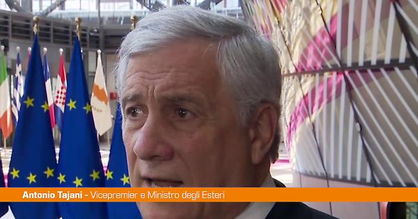 Medio Oriente, Tajani Su sanzioni ai coloni israeliani serve l'unanimità