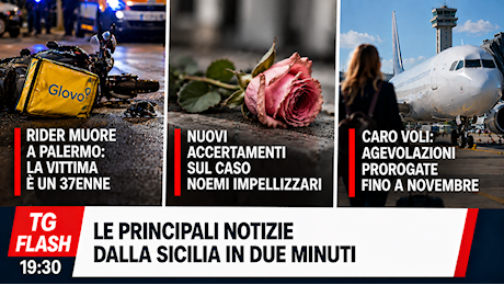 Palermo, muore il rider Salvatore Zora. Perquisizioni per la morte di Noemi Impellizzeri