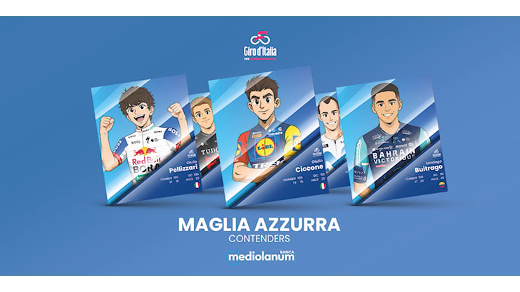 Favoriti Maglia Azzurra: una sfida tutta da scoprire - Giro d'Italia 2026