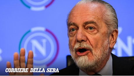 De Laurentiis rifiuta 2,2 miliardi per il Napoli: «Non vendo»