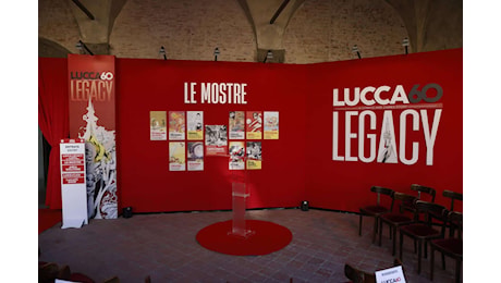 Lucca Comics 2026 apre le celebrazioni dei 60 anni con Legacy