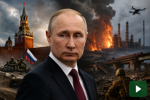 Guerra in Ucraina, Putin: 'La Russia resiste'. Attacchi in Crimea e crisi dei carburanti