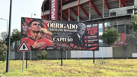 Cartelloni pro Ronaldo a Lisbona, la Federcalcio portoghese prova a ricucire con Jorge Jesus