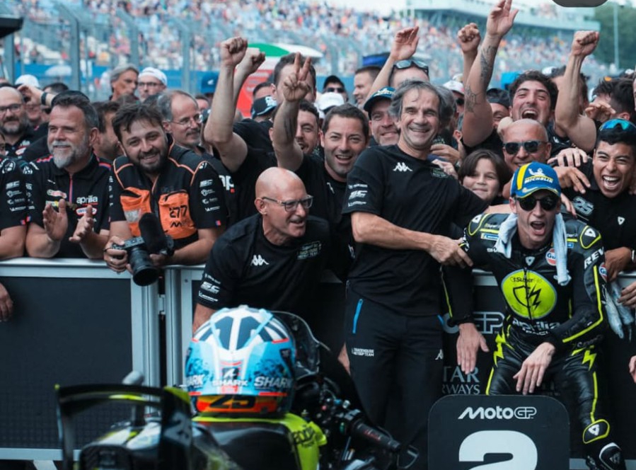 Un week-end da incorniciare nella MotoGP per il team del casatese Davide Brivio