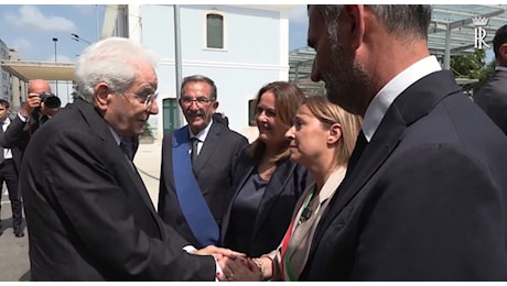 Mattarella ad Andria ricorda le 23 vittime della strage ferroviaria