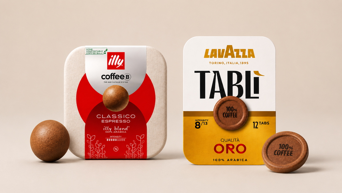 Lavazza Tablì vs Illy CoffeeB: quale riduce più rifiuti?