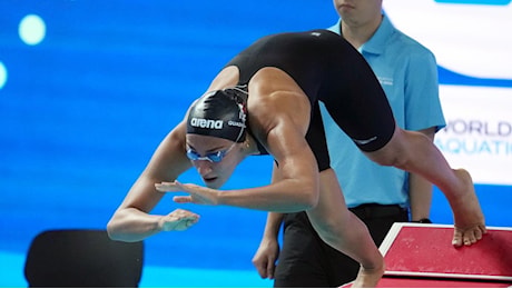 Settecolli, Sara Curtis firma il record europeo nei 50 dorso