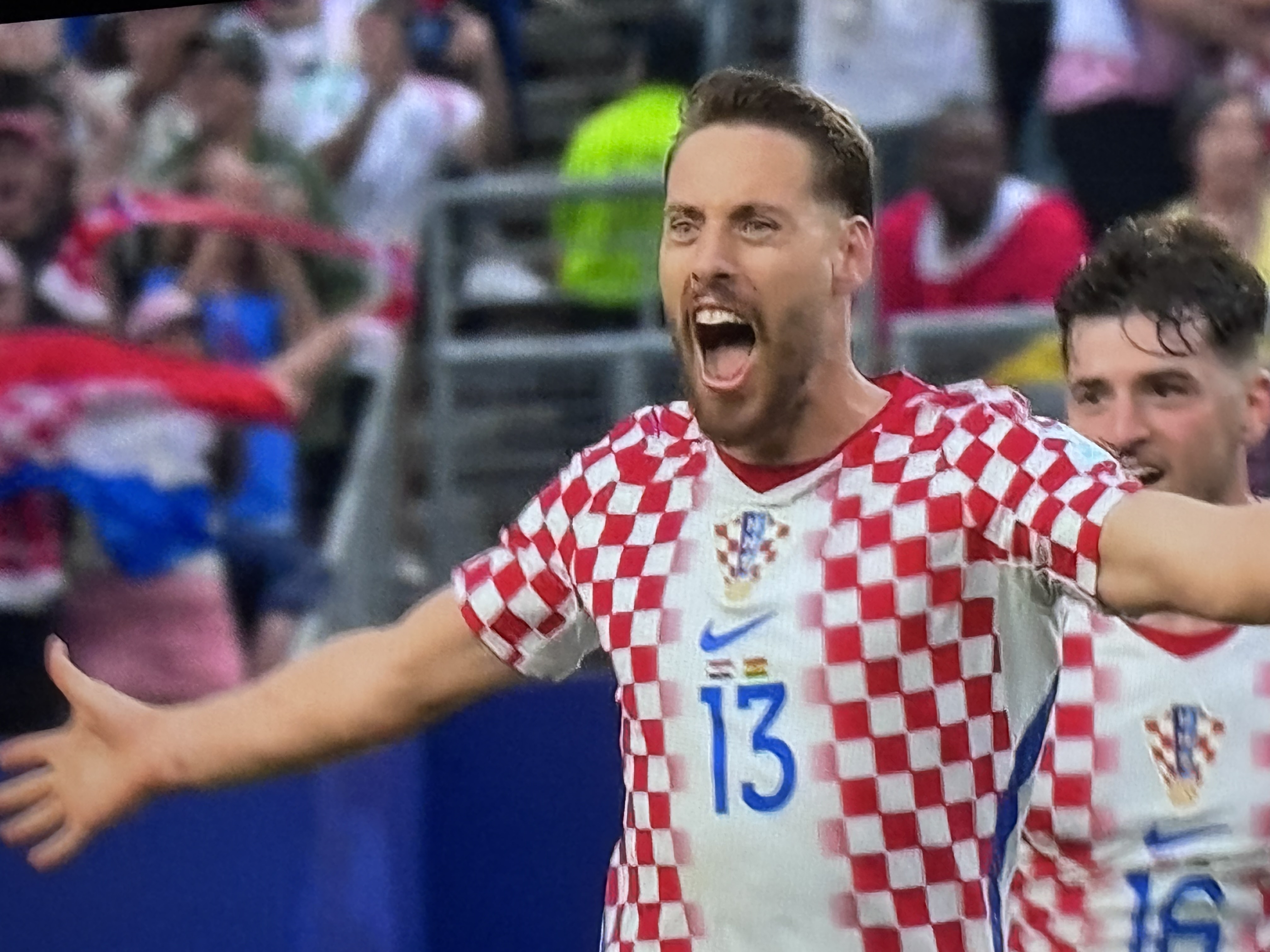 Vlasic, gol da tre punti: Croazia avanti. Fuori la Scozia di Adams