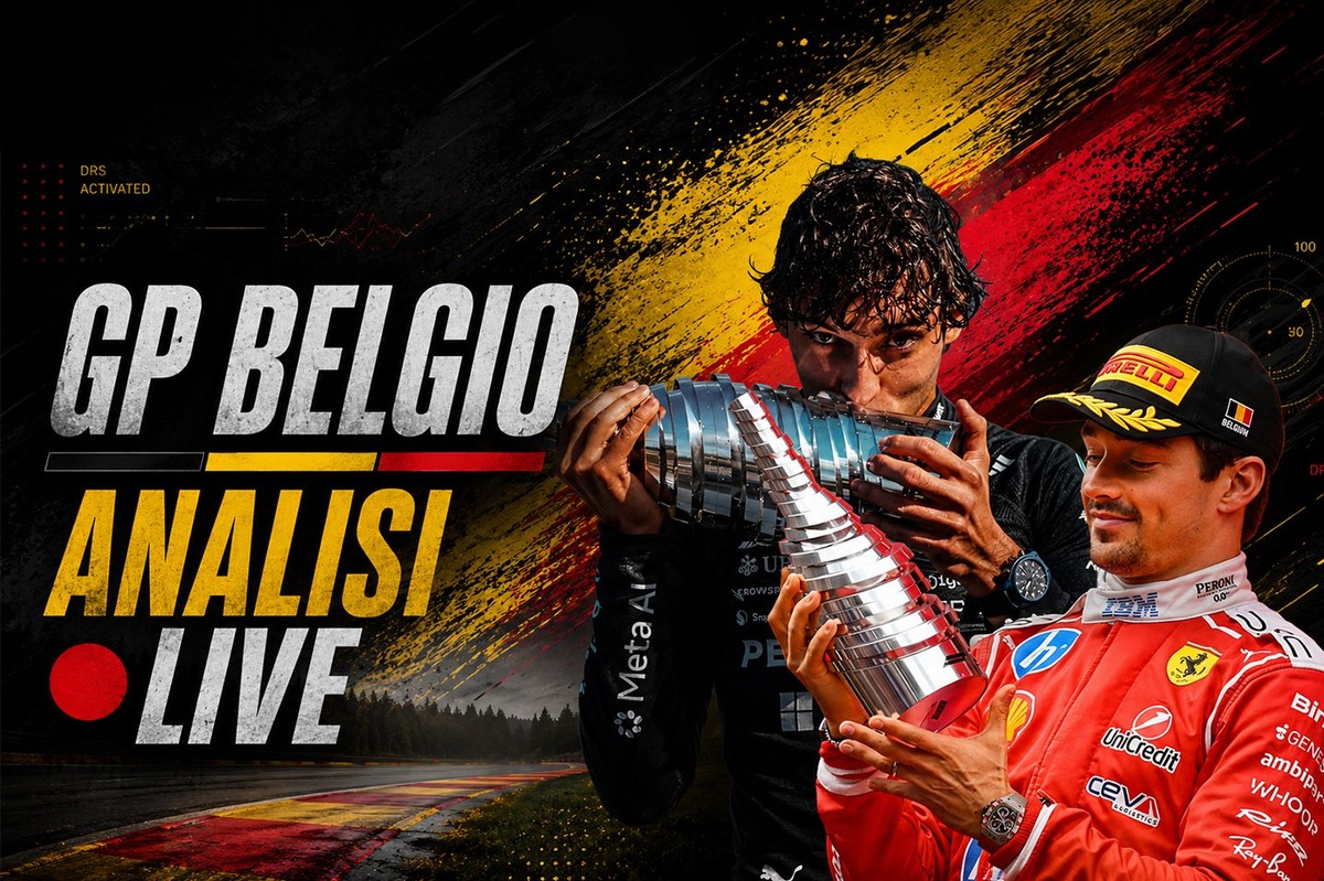 F1 | Live post GP Belgio: Antonelli incanta, la Ferrari si fa Spa... zio