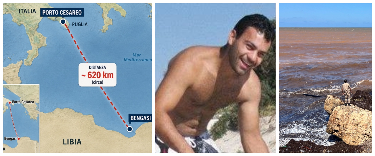 Surfista disperso in Puglia, trovato un corpo in Libia: perché potrebbe essere Mimmo Piepoli