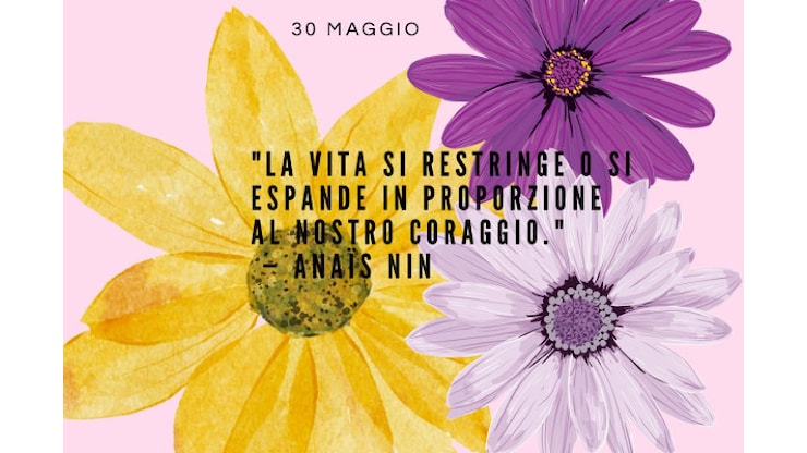 Sabato 30 maggio 2026: la frase del buongiorno, il santo, l'oroscopo e il proverbio del giorno - Nostrofiglio.it
