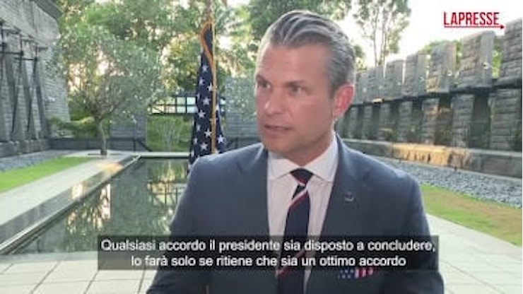Iran, Hegseth: Trump accetterà solo un buon accordo - Il Sole 24 ORE