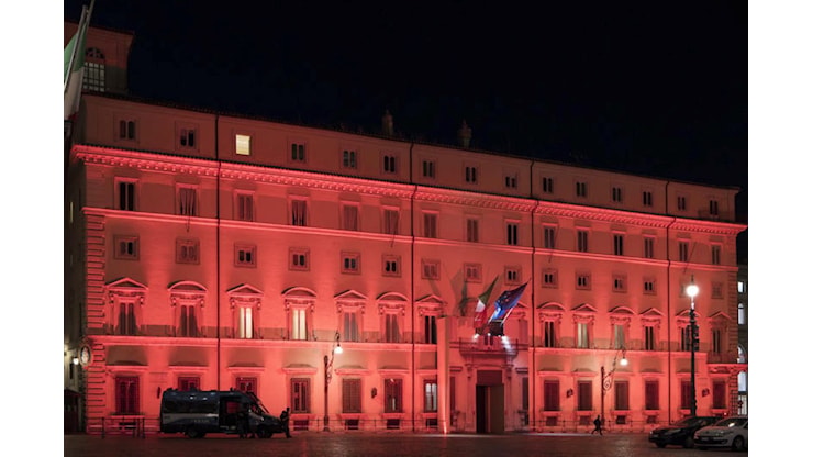 L'Italia si colora di rosso per la giornata mondiale della Sclerosi Multipla: siamo insieme al mondo per la prevenzione - AISM | Associazione Italiana Sclerosi Multipla