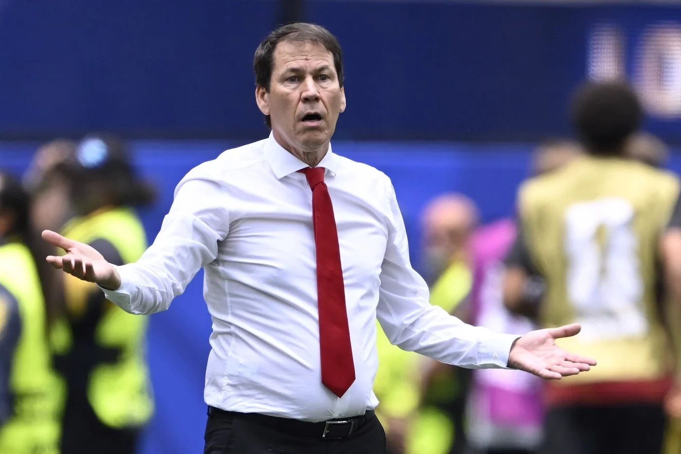 Dopo USA-Belgio Balogun va a parlare con Rudi Garcia, che lo scagiona: “Non è colpa sua, non è lui quello da biasimare”