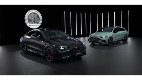 La Mercedes-AMG CLA 45 dice addio alla benzina: ora è elettrica