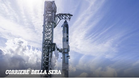 Starship, oggi il primo volo orbitale: a bordo 26 satelliti Starlink V3