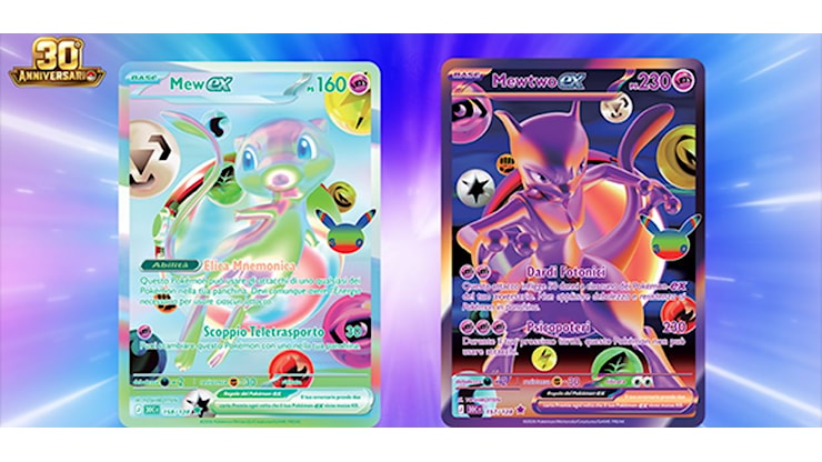 GCC Pokémon: arriva l’espansione 30° Anniversario - Pokémon Millennium