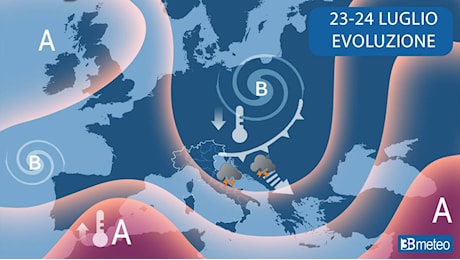 Meteo – Nuovi temporali tra giovedì e venerdì, anche forti e con grandine. Ecco dove colpiranno